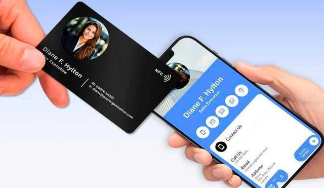 Tarjetas inteligentes NFC personalizadas Diseñadas con tu marca o estilo personal, estas tarjetas te permiten compartir tu información de forma instantánea con solo acercarlas a un smartphone. Son reutilizables, elegantes y 100% actualizables.
